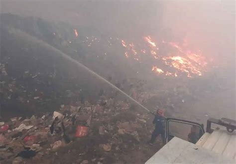 Retoman Labores Para Extinci N De Incendio En Basurero De Guatemala