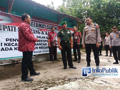 InfoPublik Pemkab Semarang Hibahkan Tanah Untuk Mapolsubsektor Bancak