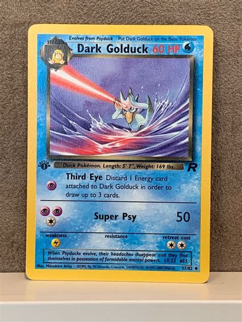 Edition Dark Golduck Eng Pokemon Team Rocket Kaufen Auf Ricardo