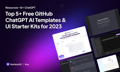 Top 5 Free Github Chatgpt Ai Templates And Ui Starter Kits For 2023