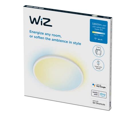 Wiz Superslim Wiz Ceiling W W Rd K Tw Inteligentne Lampy