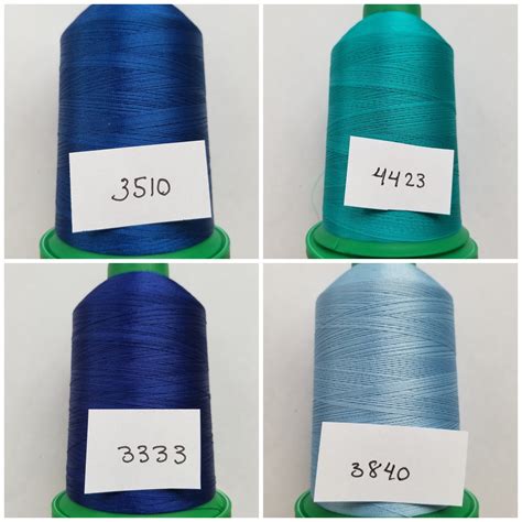 Isacord Polyester Embroidery Thread 1 Kingspool 5000M/ W Free Thread ...