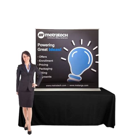 Table Top Banner Stands - Affordable Exhibit Display