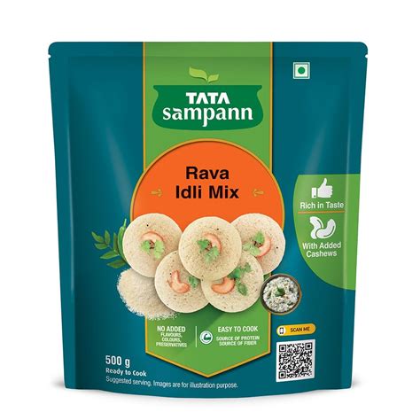 Tata Sampann Rava Idli Mix Ready To Cook Breakfast Mix Easy To Cook