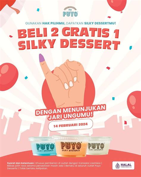 10 Promo Makanan Pemilu Dan Valentine 2024 Banjir Diskon