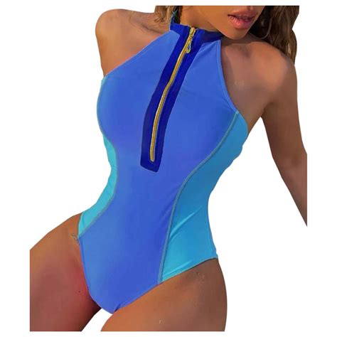 Celivon One Piece Swimsuit For Women Ice Silk Plunging V Neck Sexy High Cut S Bathing Suit Hot