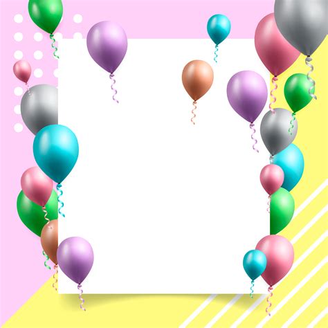 birthday celebration background vector illustration 545831 Vector Art ...