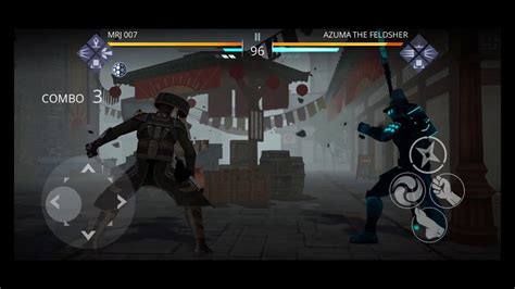 Shadow Fight Chapter V Azuma The Feldsher Perfect Round Win Youtube