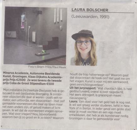 Volkskrant Nu Al Goed Laura Bolscher