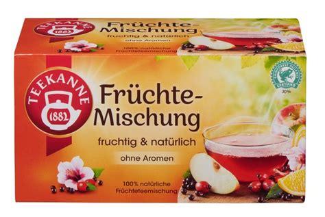 Teekanne Früchtetee Früchte Genuss 20 Teebeutel 60 g von METRO für 1