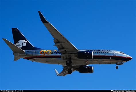 XA AAM Aeroméxico Boeing 737 752 WL Photo by Larry C ID 132661