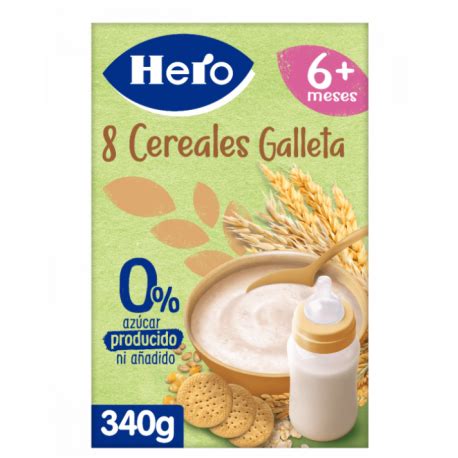 Comprar Pedialac Papilla Cereales Con Galletas Hero Baby G A