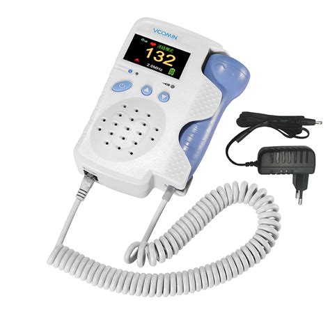 Vcomin Ultrasonic Fetal Doppler Fd 200C Colour Display With FHR Otica