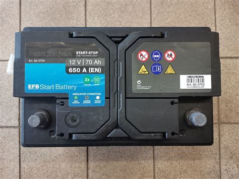 Bilbatteri Biltema Start Stop 12V Köp från Swedbil på Tradera