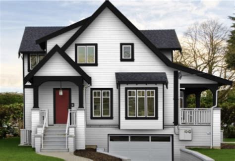 11 White House Black Trim Design Ideas You'll Love | Allura USA