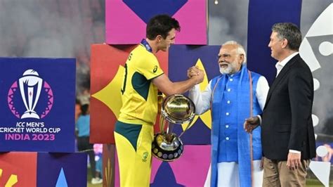 India Vs Australia Wc Final Highlights Head Hundred Seals Aus Record