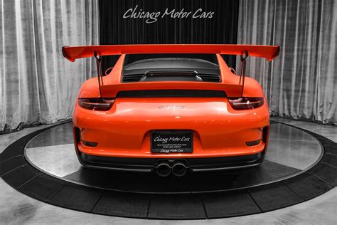 Used 2016 Porsche 911 GT3 RS LAVA ORANGE Full PPF DUNDON EXHAUST