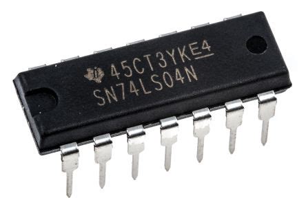 SN74LS04N Texas Instruments 74 LSシリーズ インバータ 8mA 4 755 25 V 14 Pin