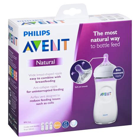 Avent Natural 11 Oz Bottles Shop Bottles At H E B