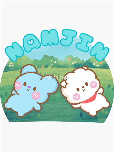 Kawaii Namjin Shipper Cute Bts Members Bt Characters Koya And Rj