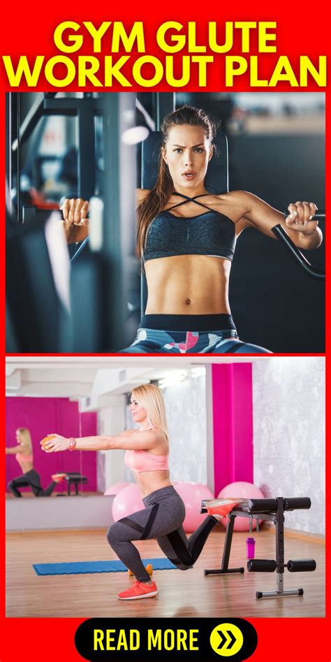 Beginner S Gym Glute Workout Plan For Toned And Sculpted Glutes