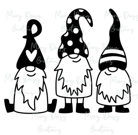 Silly Gnomes Vinyl Decal Sticker Etsy