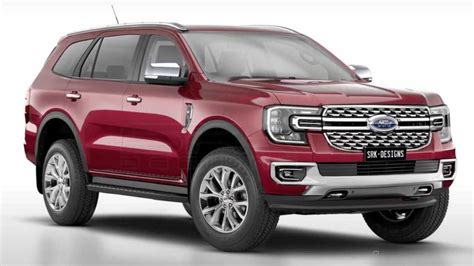 Proje O Ford Everest Ser O Suv Da Ranger E Pode Vir Ao Brasil