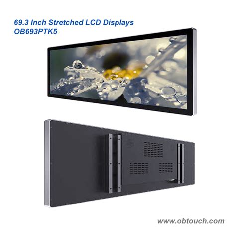 Inch Stretched Lcd Display Stretched Bar Display Monitor Ultra