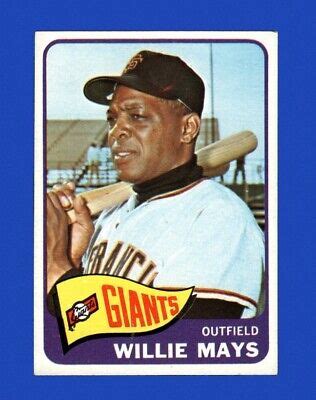 1965 Topps Set Break 250 Willie Mays EX EXMINT GMCARDS EBay