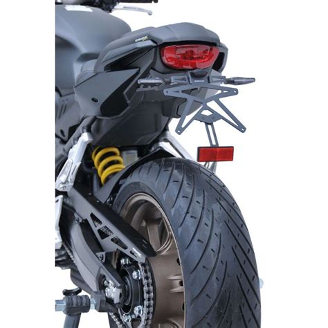 Ermax Honda CBR 650 R 2021 Black ALU SUP13 License Plate Holder