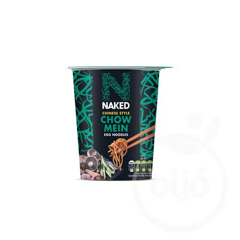 Naked instant tészta kinai chow mein 78 g Webáruház bijo hu