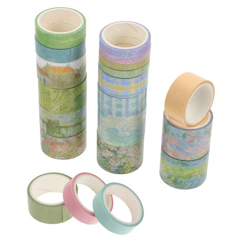 20 Rolls Washi Tape Set Diary DIY Tapes Album Stickers Photo Scrapbook