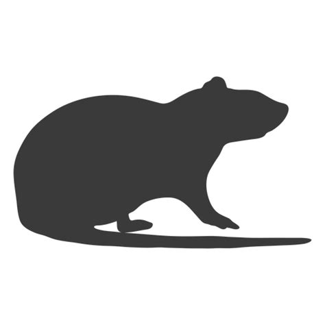 Mouse silhouette PNG & SVG Transparent Background to Download