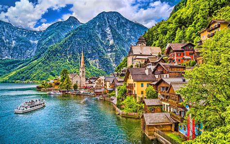 3840x2160px 4k Free Download Hallstatt Summer R Mountains