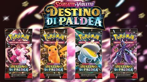 Carte Pokémon in arrivo l espansione Destino di Paldea per gli inizi