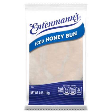 Entenmann S Jumbo Iced Honey Bun 4 Oz Frys Food Stores