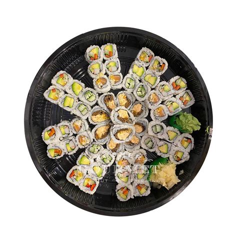 Silver Sushi Platter - Kosher Gourmet