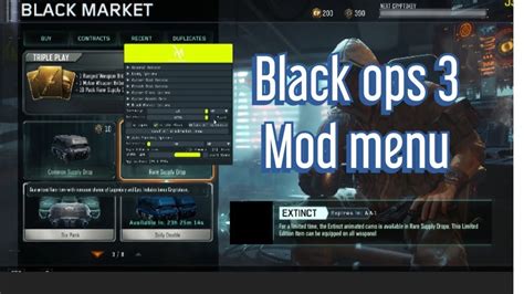 Black Ops 3 Mod Menu Pc Only Youtube