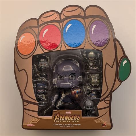 野獸國 Hot Toys Cosbaby COSB 復仇者聯盟 無限之戰 薩諾斯 薩諾斯之子 闇黑號令 套裝組 蝦皮購物