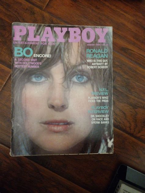 Mavin Playboy Magazine August Bo Derek Dr Shockley Ronald