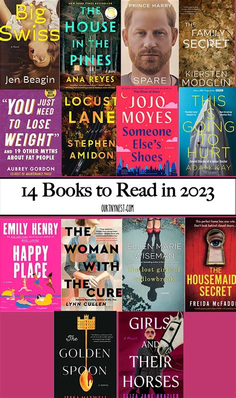 14 books to read in 2023 - Our Tiny Nest