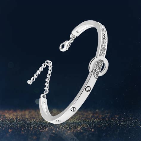 W197 Koreanische Armreif Armbänder Für Frauen Modeschmuck Armband