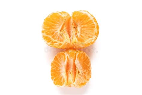 A Peeled Amorette Mandarin Orange Stock Photo Image Of Ingredient