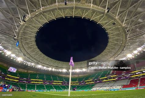 Stadium overview before the FIFA World Cup Qatar 2022 Group B match ...