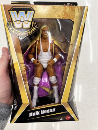 Damaged Box Wwe Wrestling Mattel Elite Legend Series Hulk Hogan