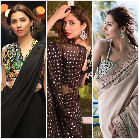 Mahira Khan and the many different ways to rock a sari