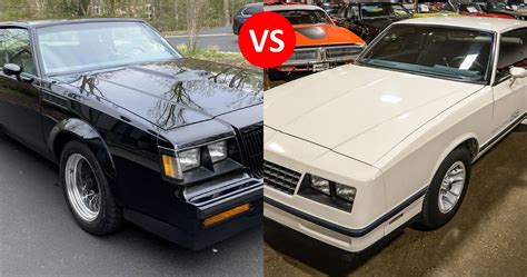 Auction Dilemma Chevrolet Monte Carlo Ss Vs Buick Regal Gnx