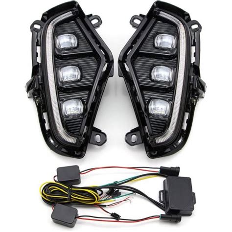 Fog Light Daytime Running Light DRL LED Day Light 2Pcs For Toyota RAV4