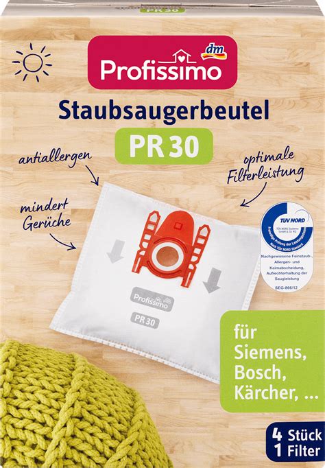 Profissimo Staubsaugerbeutel PR 30 4 St dauerhaft günstig online