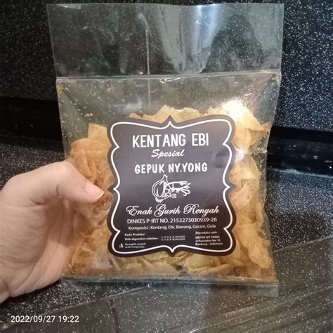 Jual KENTANG EBI SPESIAL GEPUK NY YONG 100 GR SPECIAL OLEH OLEH BANDUNG